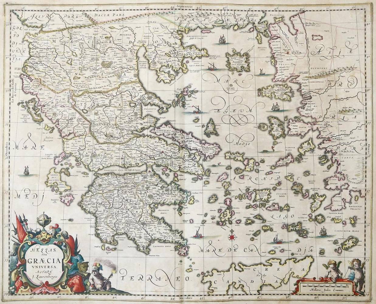 Große Abbildung Nr.1: 138-2578 Janssonius,J.: (Verschiedene Länder - Geschichte, Atlanten)