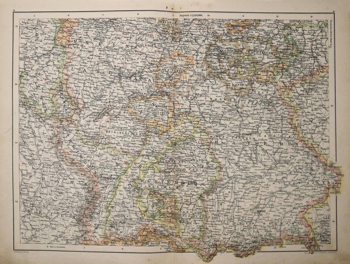 Große Abbildung Nr.1: 138-2586 Sammlung: (Verschiedene Länder - Geschichte, Atlanten)