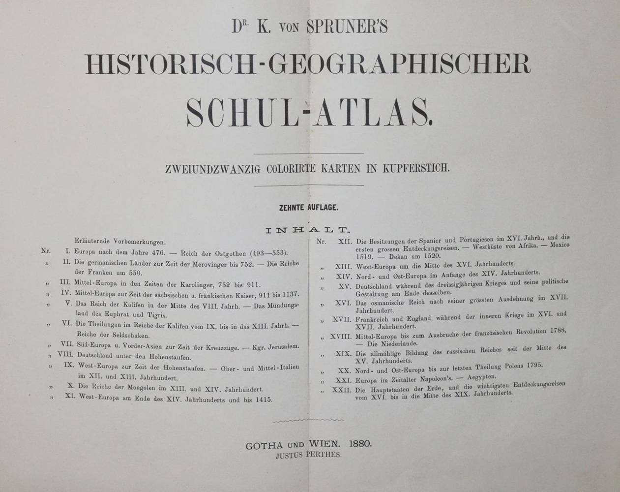 Große Abbildung Nr.2: 138-2587 Sammlung: (Verschiedene Länder - Geschichte, Atlanten)