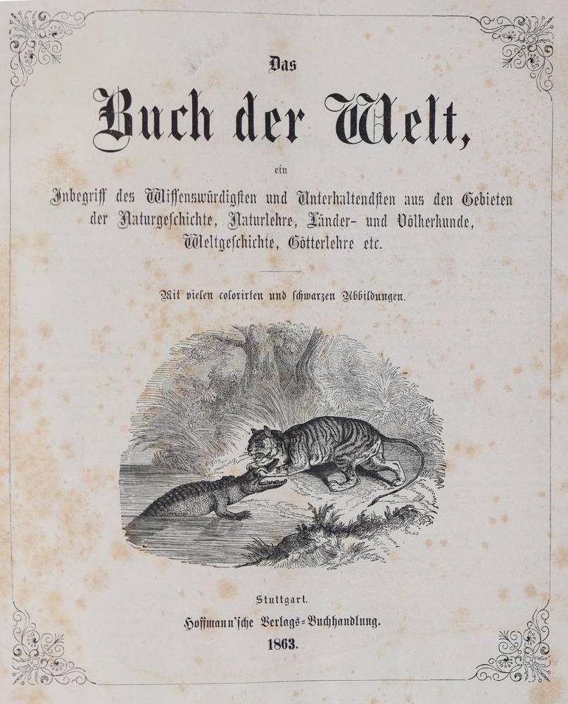 Große Abbildung Nr.1: 138-2608 Buch der Welt, Das.: (Verschiedene Länder - Geschichte)