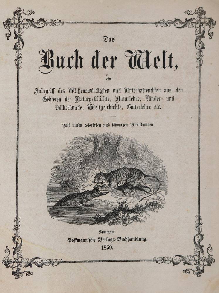 Große Abbildung Nr.1: 138-2611 Buch der Welt, Das,: (Verschiedene Länder - Geschichte)