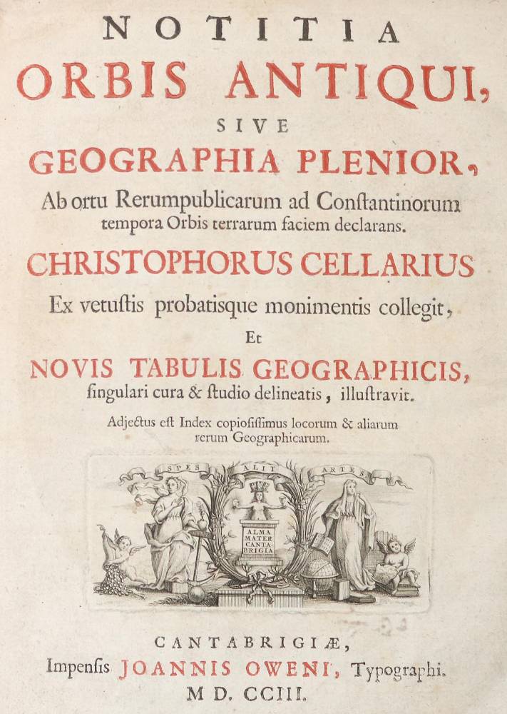 Große Abbildung Nr.2: 138-2616 Cellarius,C.: (Verschiedene Länder - Geschichte)
