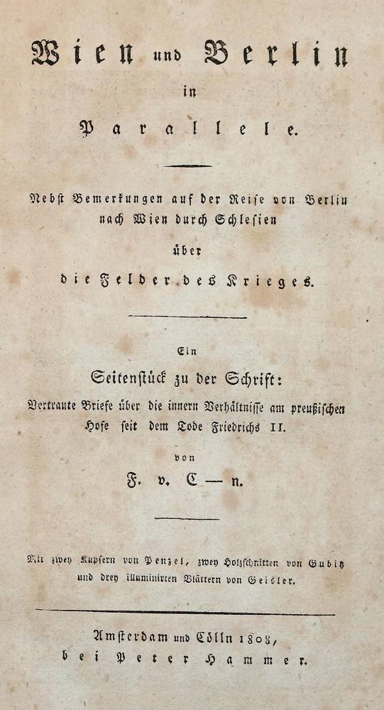 Große Abbildung Nr.1: 138-2620 Cölln,F.v.: (Verschiedene Länder - Geschichte)