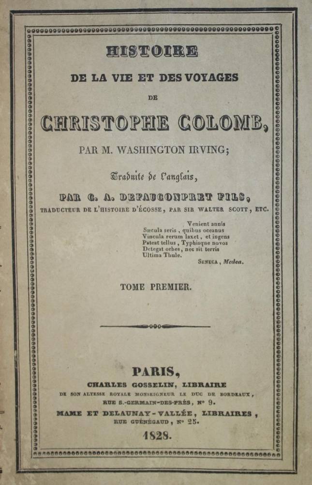 Große Abbildung Nr.1: 138-2621 Irving,W.: (Verschiedene Länder - Geschichte, Columbus)