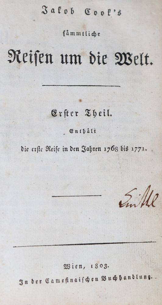 Große Abbildung Nr.1: 138-2624 Cook,J.: (Verschiedene Länder - Geschichte)