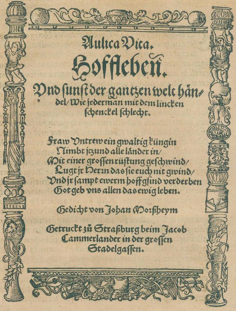 Große Abbildung Nr.1: 138-264 Morsheim,J.v.: (Alte Drucke, Handschriften und Theologie)