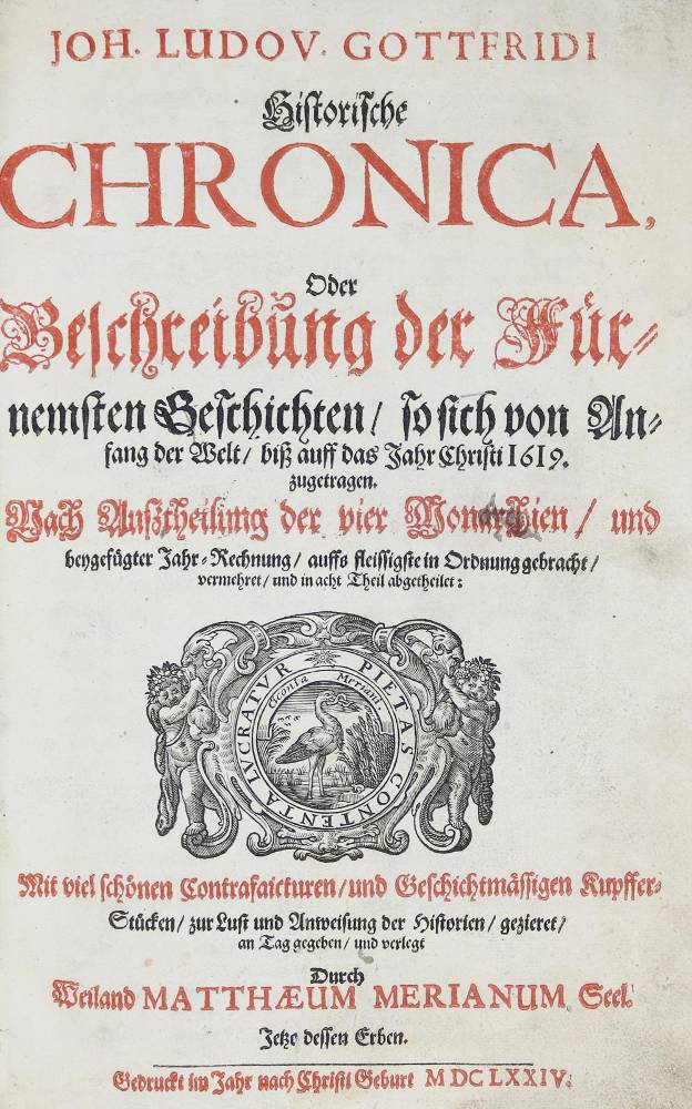Große Abbildung Nr.1: 138-2640 Gottfried,J.L. (d.i. J.P.Abelin).: (Verschiedene Länder - Geschichte)