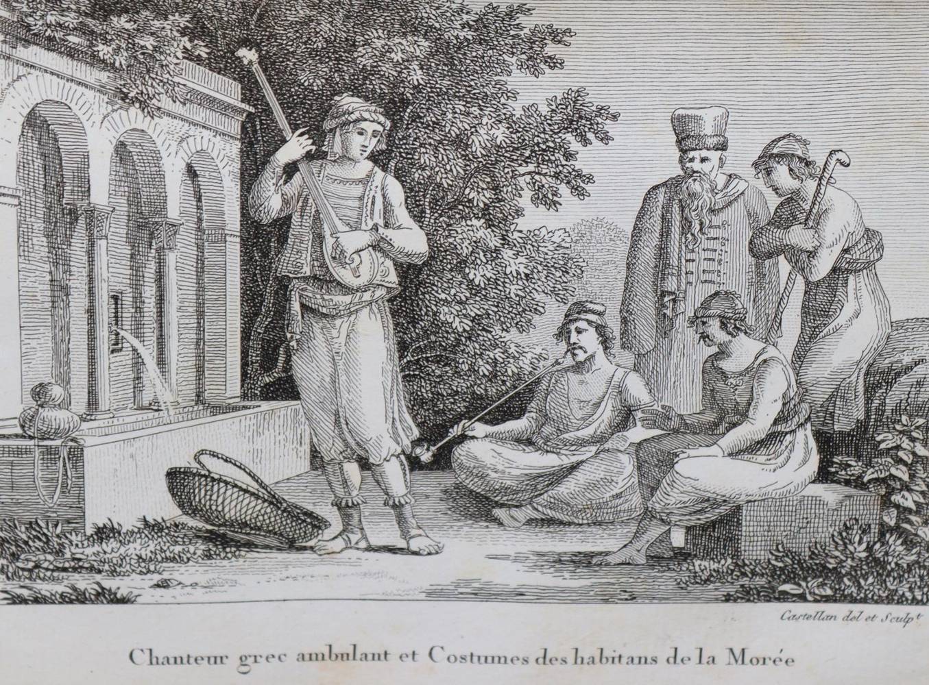 Große Abbildung Nr.1: 138-2641 Castellan,A.L.: (Verschiedene Länder - Geschichte, Griechenland)