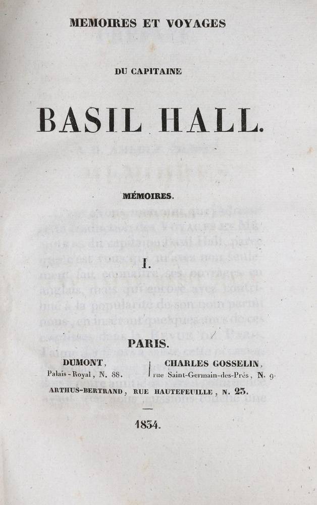 Große Abbildung Nr.1: 138-2655 Hall,B.: (Verschiedene Länder - Geschichte)