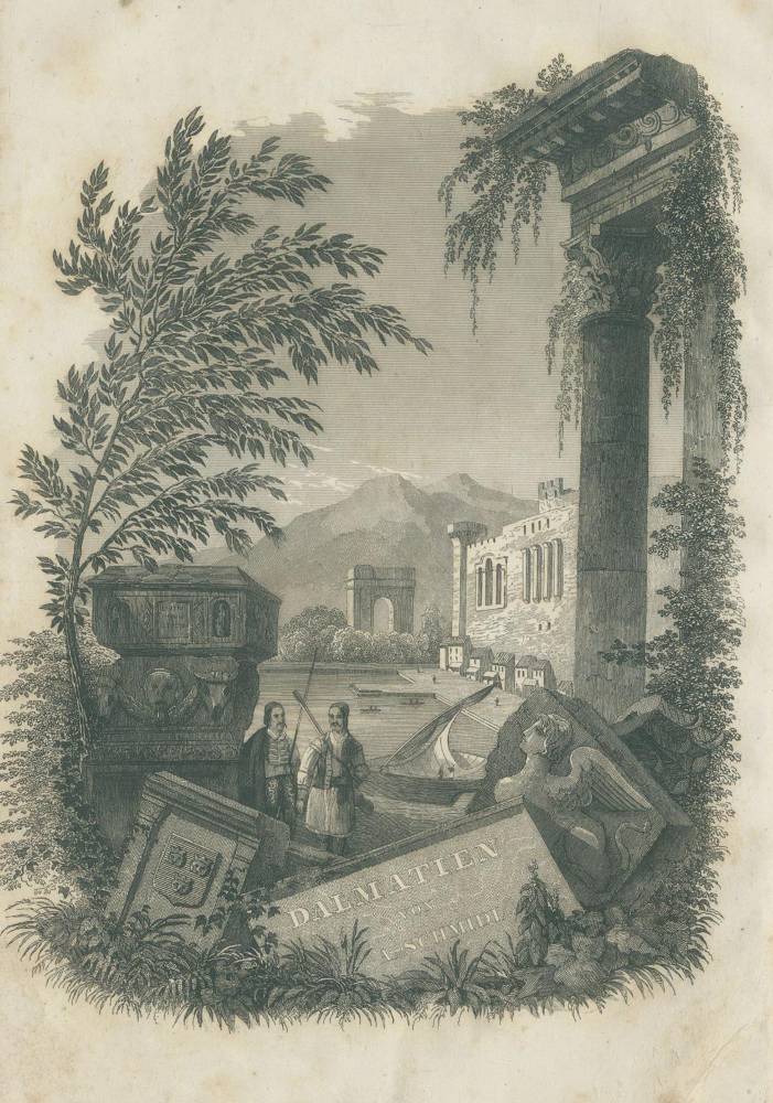 Große Abbildung Nr.1: 138-2663 Schmidl,A.A.: (Verschiedene Länder - Geschichte, Kroatien, Dalmatien)