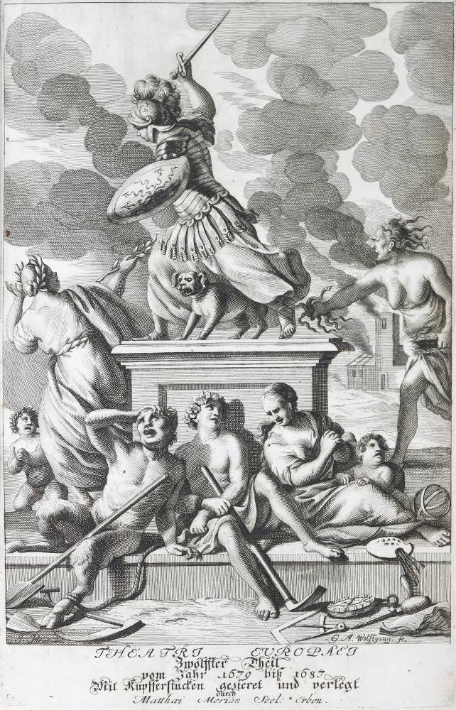Große Abbildung Nr.2: 138-2676 Merian,M.: (Verschiedene Länder - Geschichte)