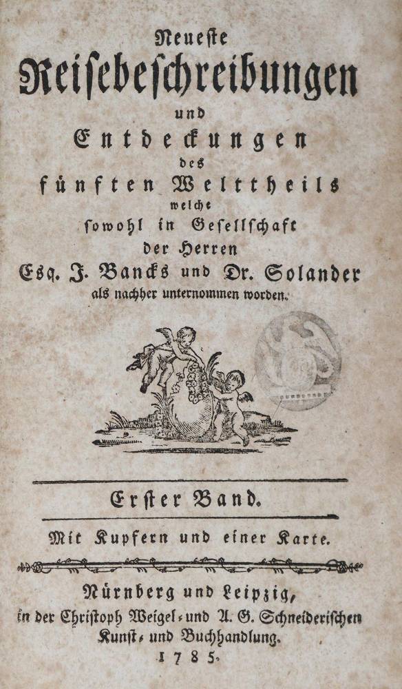 Große Abbildung Nr.1: 138-2682 Neueste Reisebeschreibungen: (Verschiedene Länder - Geschichte, Neuseeland)