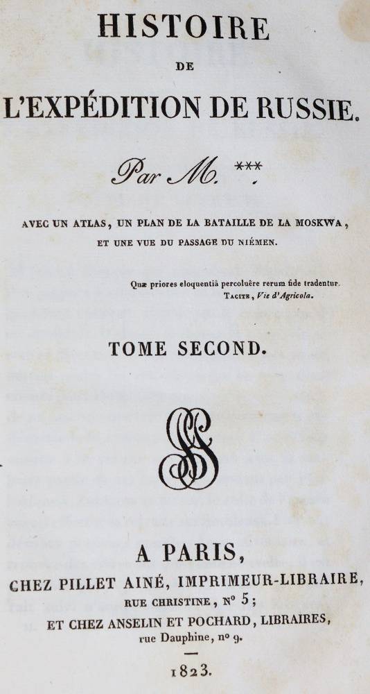 Große Abbildung Nr.3: 138-2700 Chambray,G.de.: (Verschiedene Länder - Geschichte, Russland)