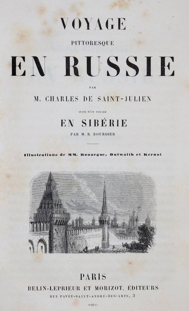 Große Abbildung Nr.1: 138-2706 Saint-Julien,C.de.: (Verschiedene Länder - Geschichte, Russland)