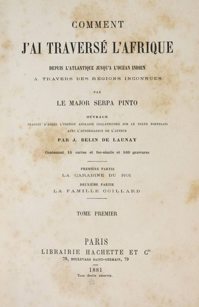 Große Abbildung Nr.2: 138-2718 Serpa Pinto,A.A.: (Verschiedene Länder - Geschichte)