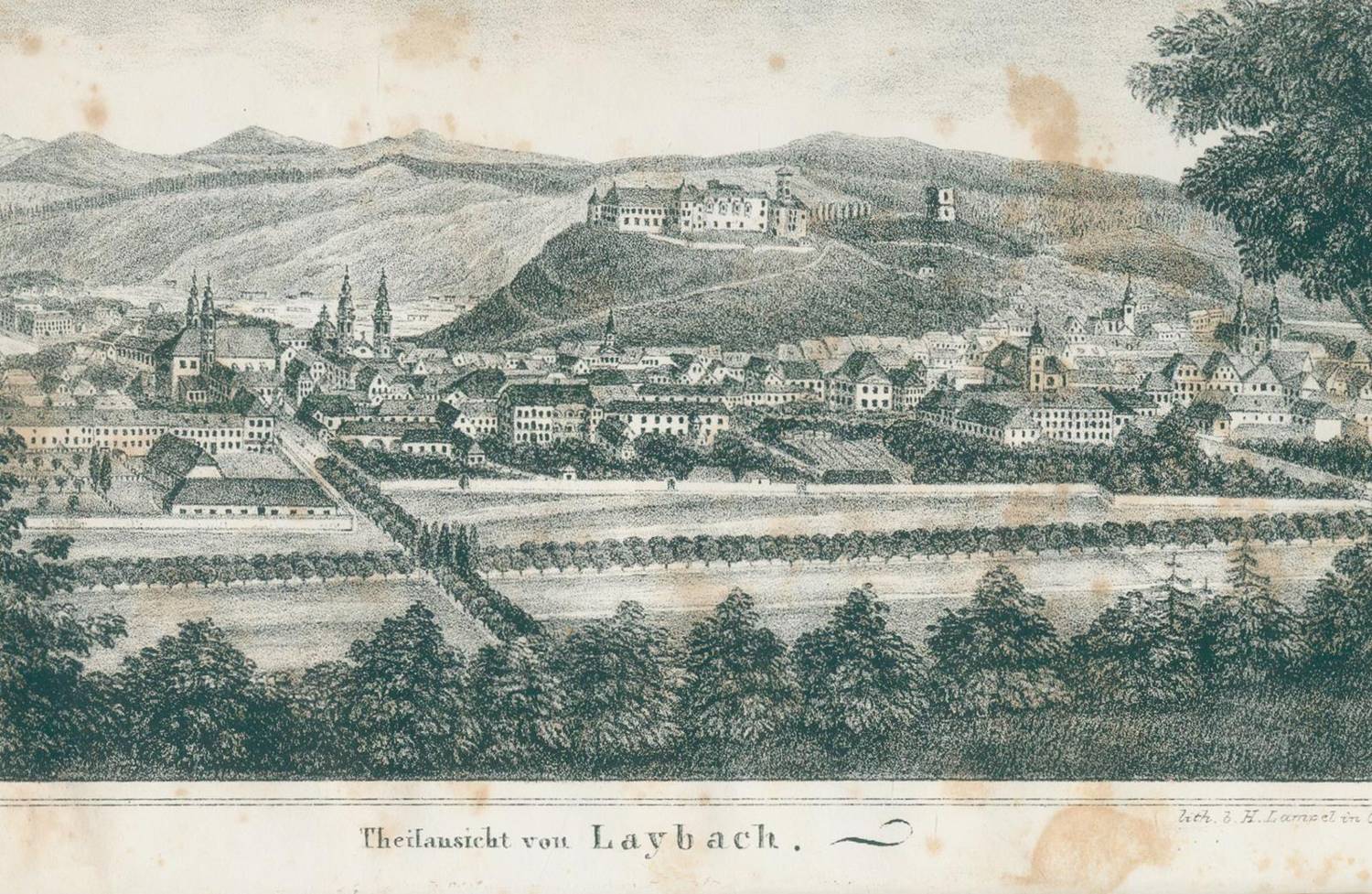 Große Abbildung Nr.1: 138-2722 Costa,H.: (Verschiedene Länder - Geschichte, Slowenien, Krain)
