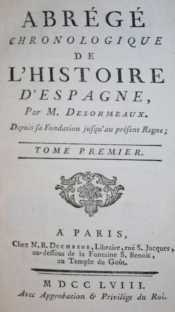 Große Abbildung Nr.1: 138-2725 Desormeaux,(J.L.R.).: (Verschiedene Länder - Geschichte, Spanien)