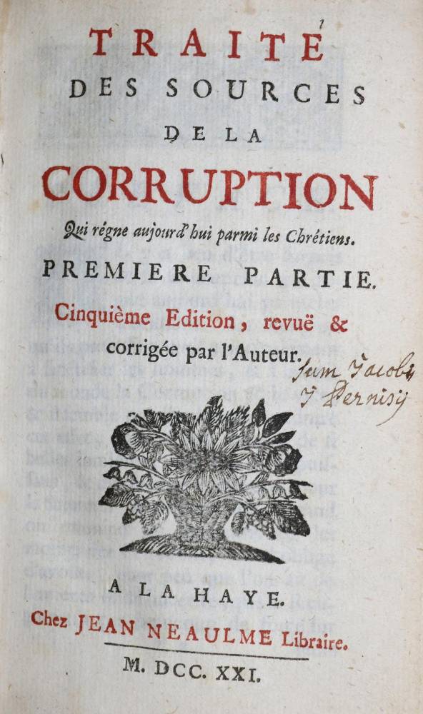 Große Abbildung Nr.1: 138-273 Ostervald,J.F.: (Alte Drucke, Handschriften und Theologie)