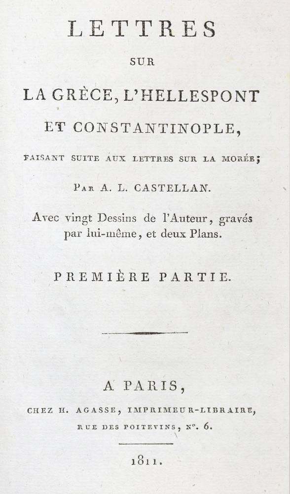 Große Abbildung Nr.1: 138-2744 Castellan,A.L.: (Verschiedene Länder - Geschichte, Türkei)