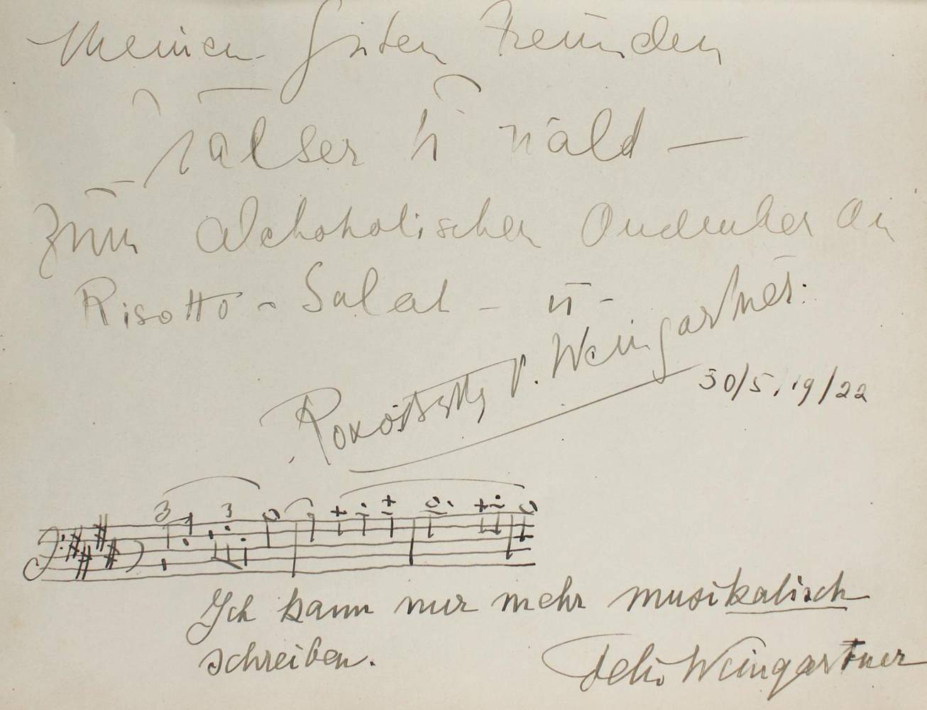 Große Abbildung Nr.4: 138-2759 Backhaus Wilhelm,: (Autographen)