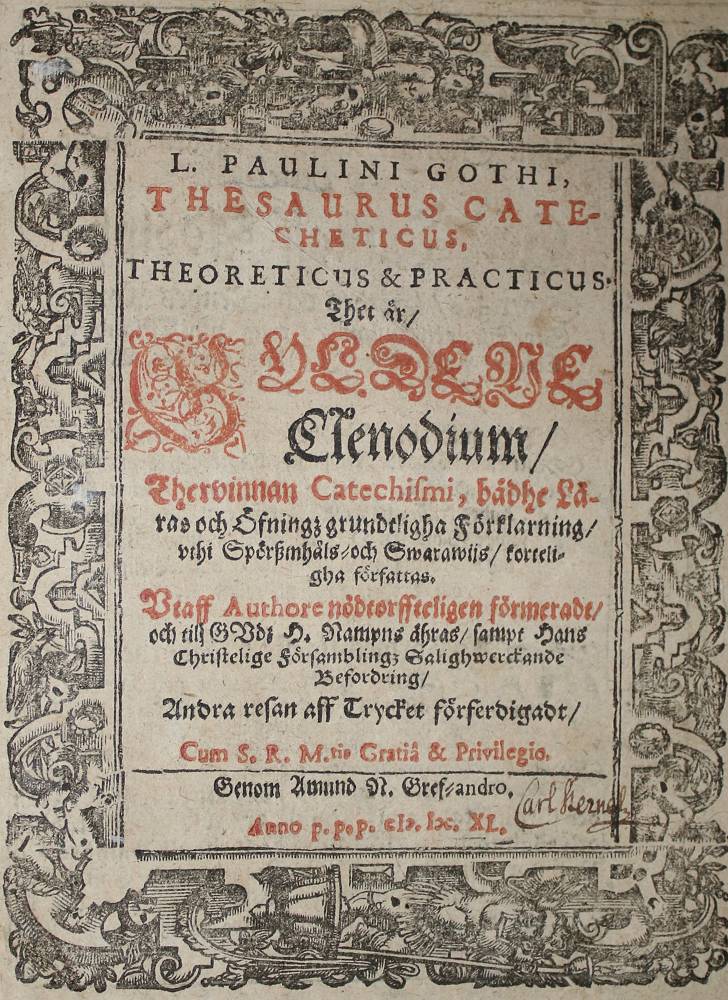 Große Abbildung Nr.1: 138-277 Paulinus,L.: (Alte Drucke, Handschriften und Theologie)