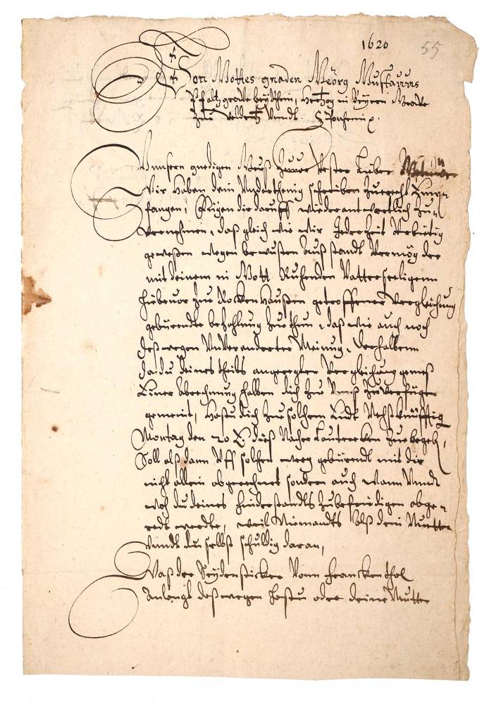 Große Abbildung Nr.1: 138-2779 Georg Gustav,: (Autographen)