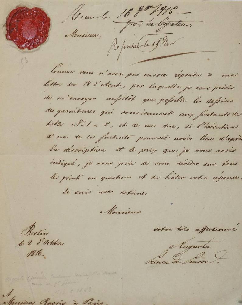 Große Abbildung Nr.1: 138-2784 August Prinz von Preussen,: (Preussen)