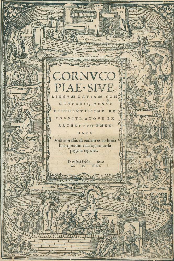 Große Abbildung Nr.1: 138-281 (Perottus,N.).: (Alte Drucke, Handschriften und Theologie)