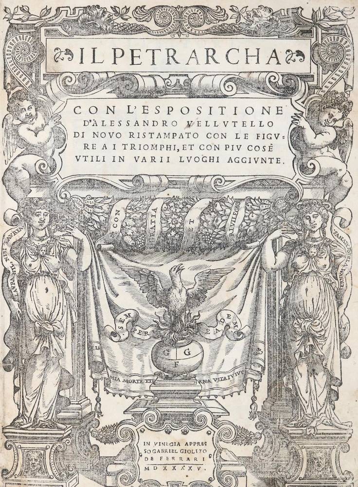 Große Abbildung Nr.1: 138-283 Petrarca,F.: (Alte Drucke, Handschriften und Theologie)