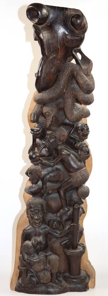 Große Abbildung Nr.1: 138-2858 Mosambique, Lebensbaum.: (Afrika, Lebensbaum)