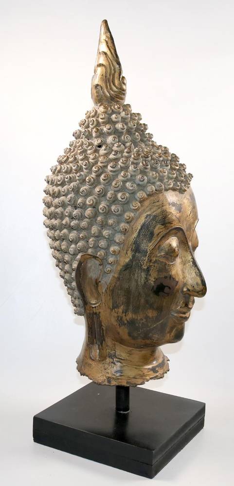 Große Abbildung Nr.2: 138-2874 Bedeutender Kopf des Buddha.: (Asiatika, Buddha)