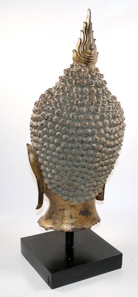 Große Abbildung Nr.4: 138-2874 Bedeutender Kopf des Buddha.: (Asiatika, Buddha)