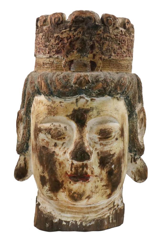 Große Abbildung Nr.1: 138-2890 Kopf der Guanyin.: (Asiatika, Guanyin)