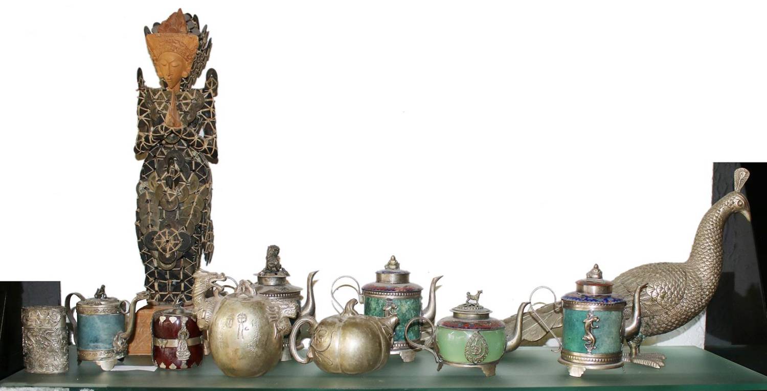 Große Abbildung Nr.1: 138-2896 Teekännchen China.: (Asiatika, Jade)
