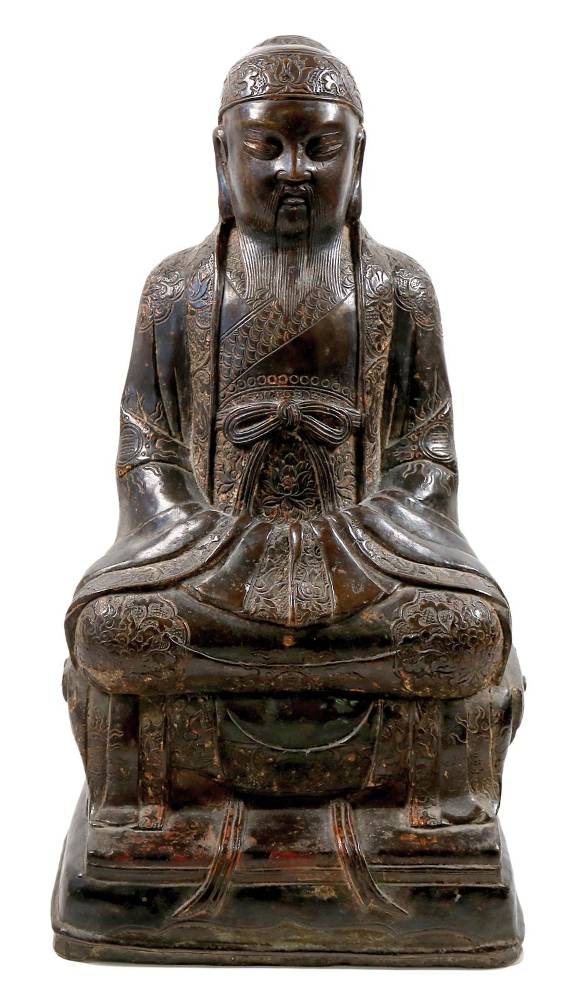 Große Abbildung Nr.1: 138-2897 Kaiserliche Figur.: (Asiatika)