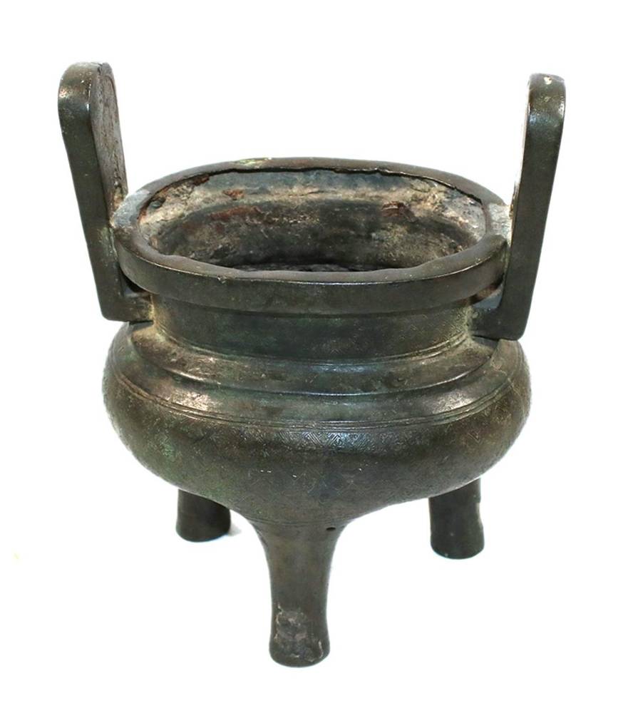Große Abbildung Nr.1: 138-2920 Räuchergefäß China: (Asiatika, Ritualgegenstände)