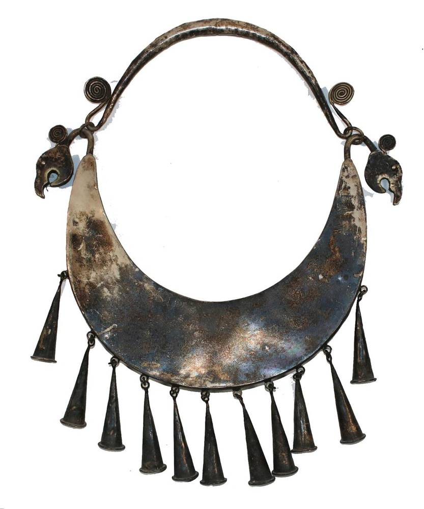 Große Abbildung Nr.2: 138-2928 Prachtcollier mit Garuda.: (Asiatika, Schmuck)