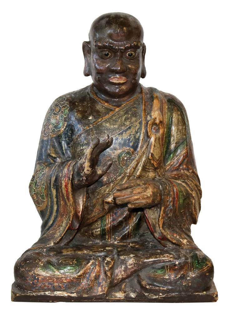 Große Abbildung Nr.1: 138-2931 Sitzender,: (Asiatika)
