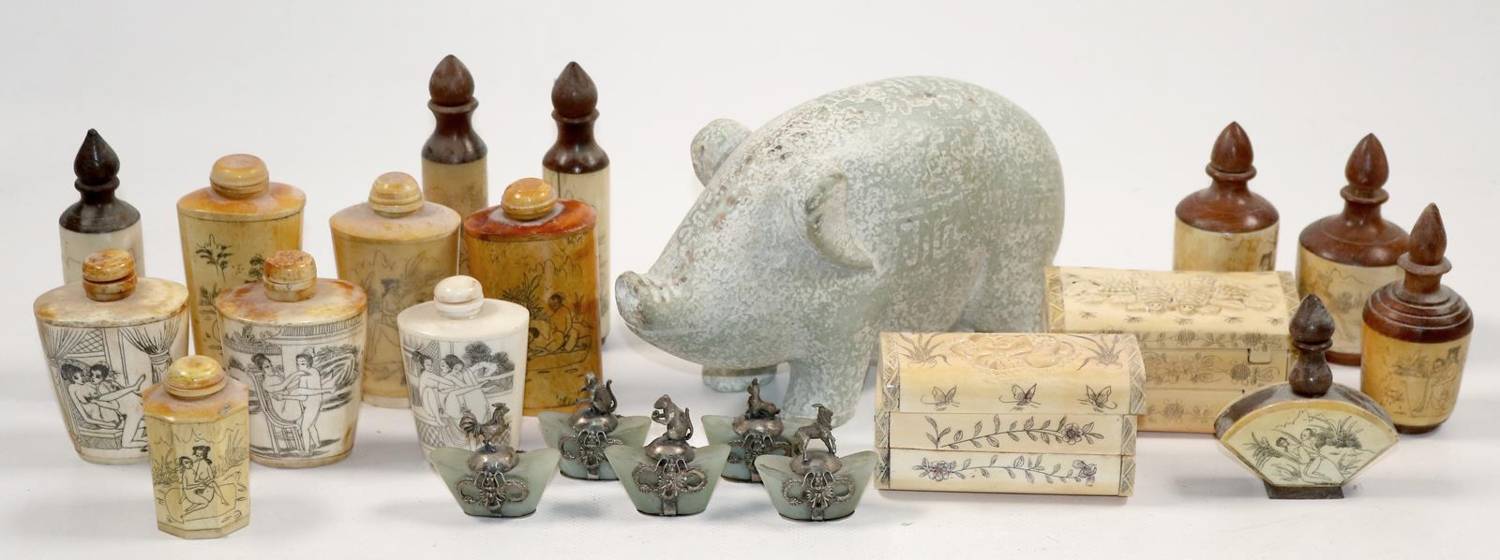 Große Abbildung Nr.2: 138-2932 Snuffbottle.: (Asiatika)