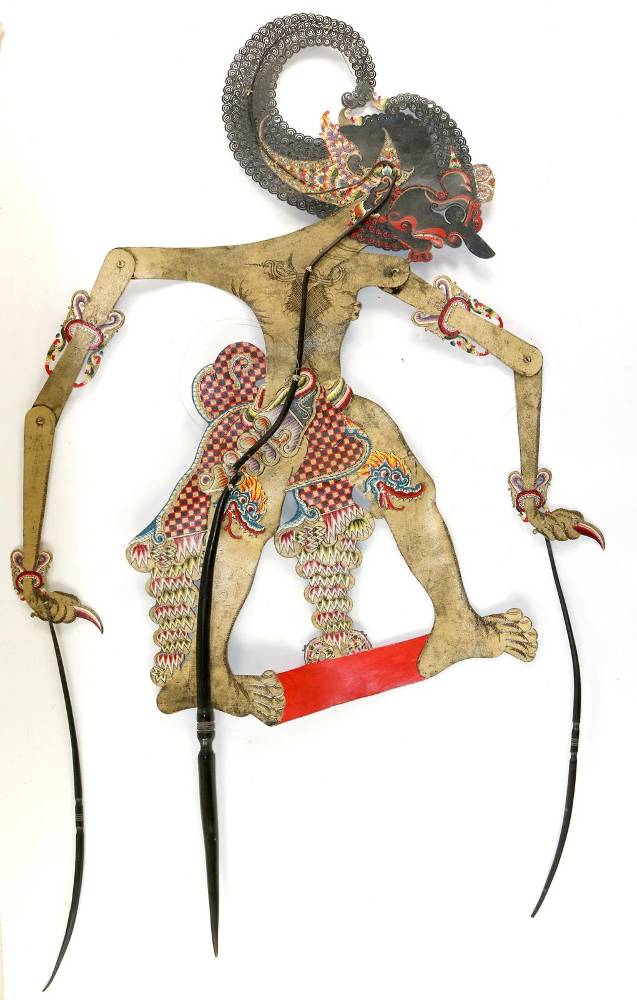 Große Abbildung Nr.1: 138-2942 Wayang kulit parwa.: (Asiatika)
