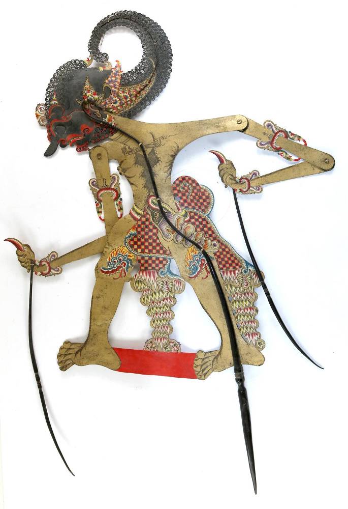 Große Abbildung Nr.2: 138-2942 Wayang kulit parwa.: (Asiatika)