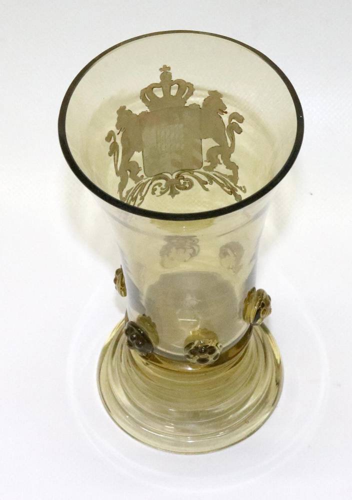 Große Abbildung Nr.5: 138-2954 Schützenglas, Schützenpokal.: (Glas)