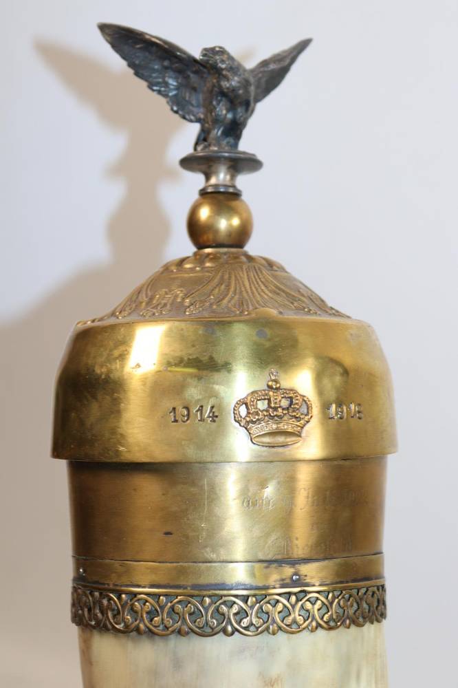 Große Abbildung Nr.3: 138-2958 Militärisches Trinkhorn.: (Militaria)