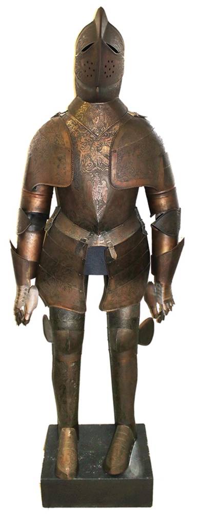 Große Abbildung Nr.1: 138-2961 Ritterrüstung,: (Militaria)