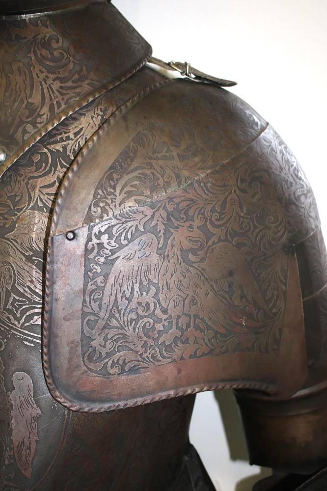 Große Abbildung Nr.10: 138-2961 Ritterrüstung,: (Militaria)