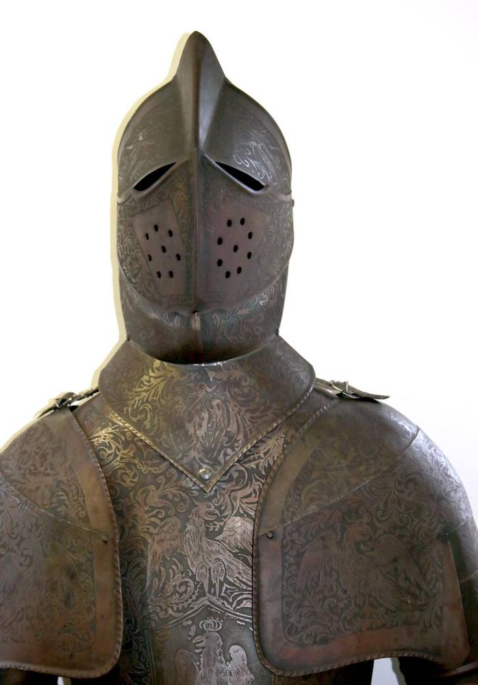 Große Abbildung Nr.2: 138-2961 Ritterrüstung,: (Militaria)