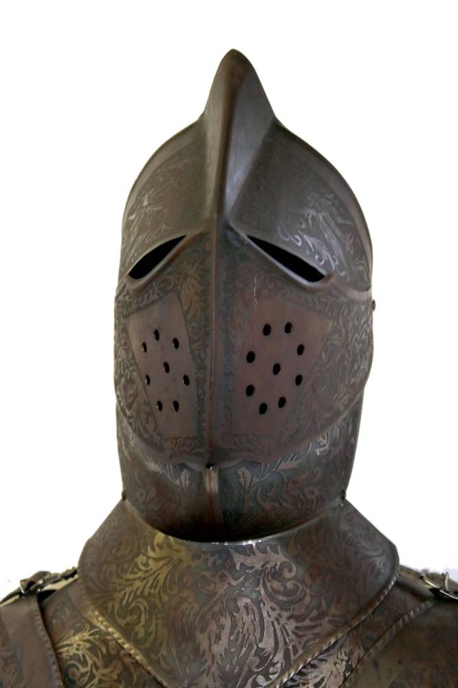 Große Abbildung Nr.3: 138-2961 Ritterrüstung,: (Militaria)