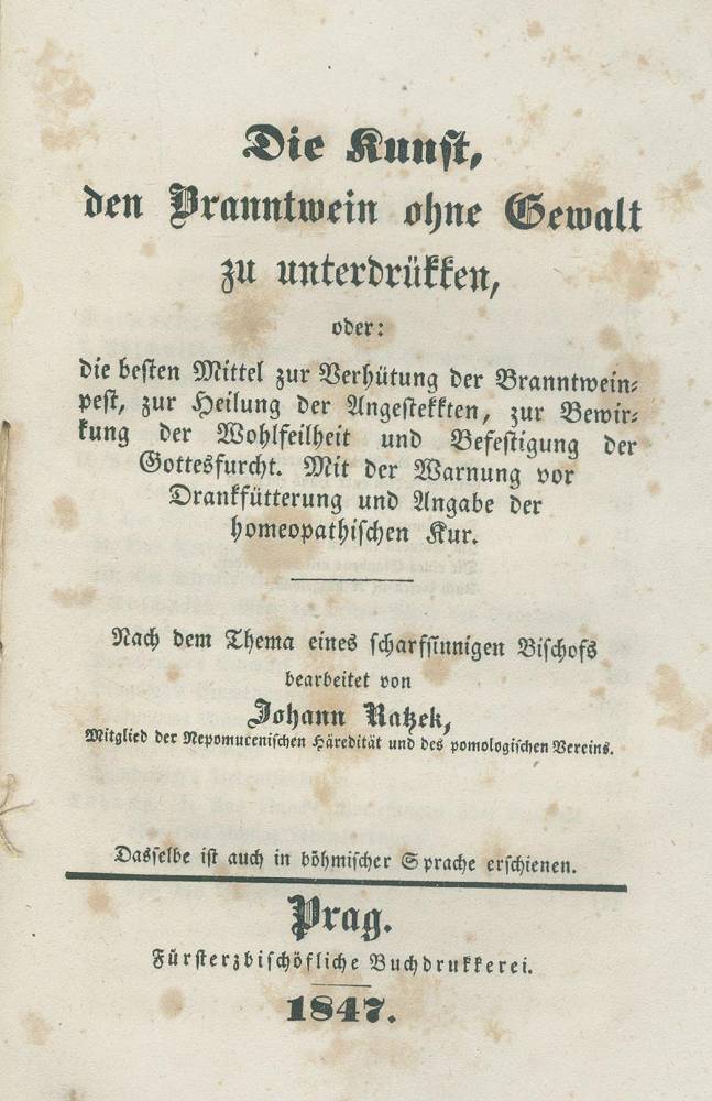 Große Abbildung Nr.1: 138-298 Ratzek,J.: (Alte Drucke, Handschriften und Theologie)