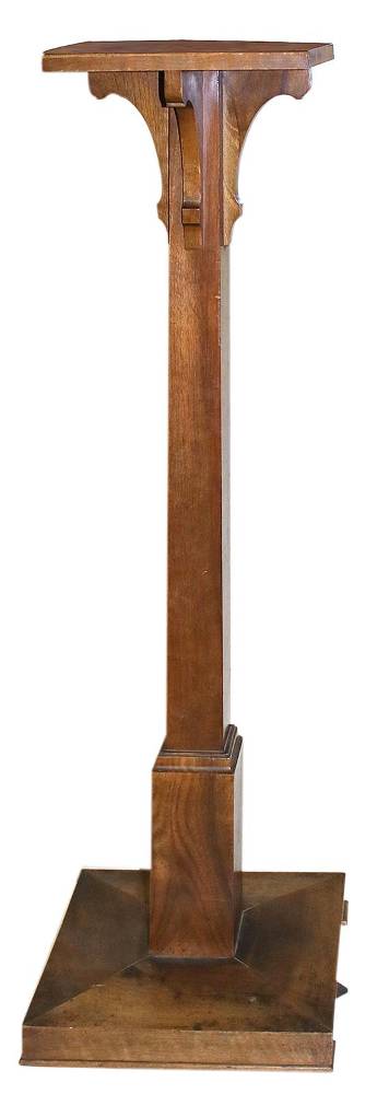 Große Abbildung Nr.1: 138-2984 Holzsäule 19.Jh.: (Möbel, Säulen)