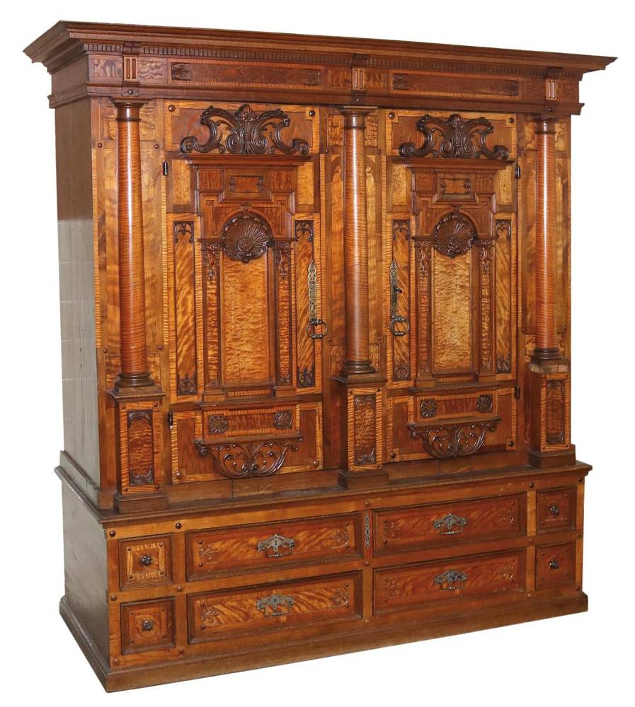 Große Abbildung Nr.1: 138-2990 Bodensee-Barockschrank.: (Möbel, Schränke)